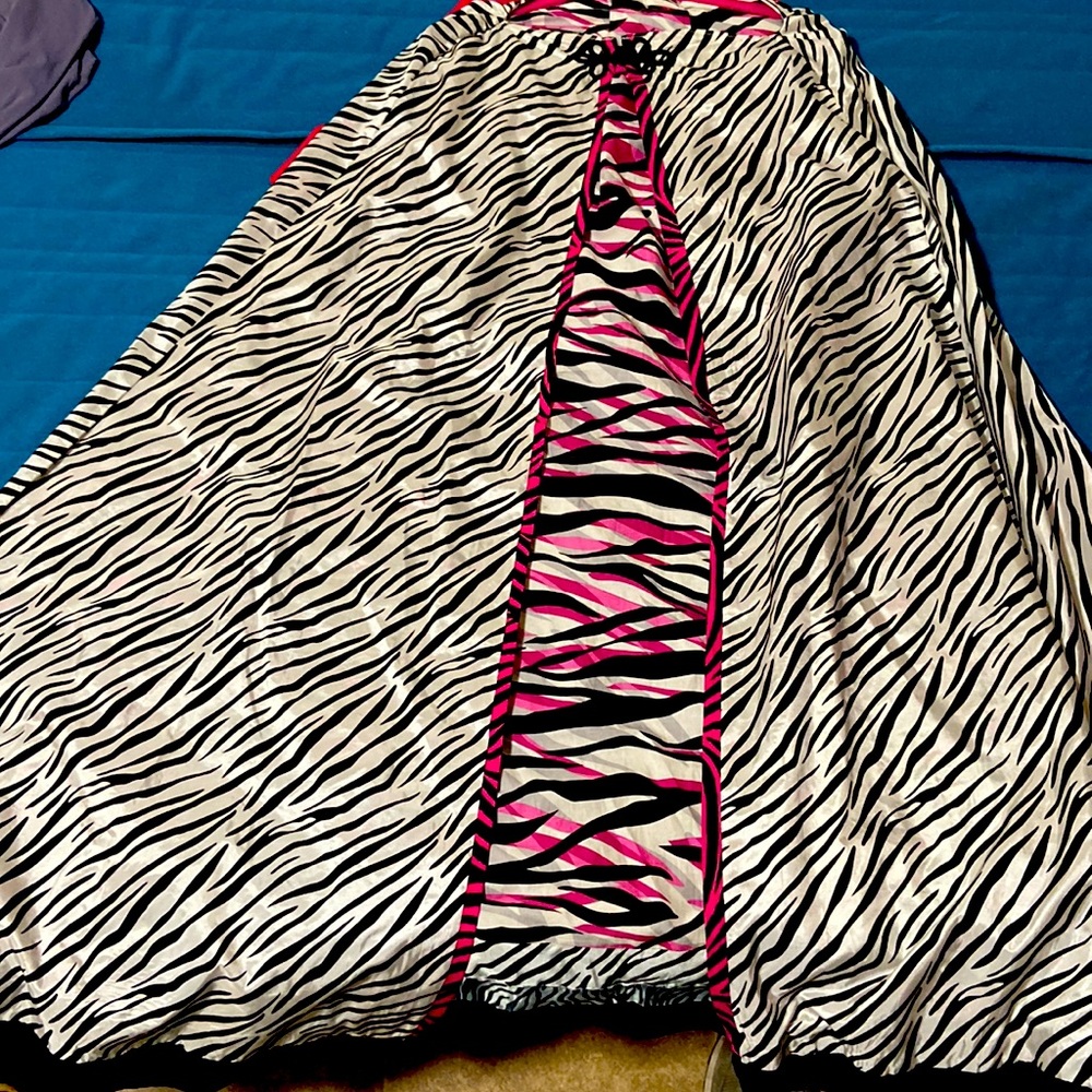 Zebra Cape handmade